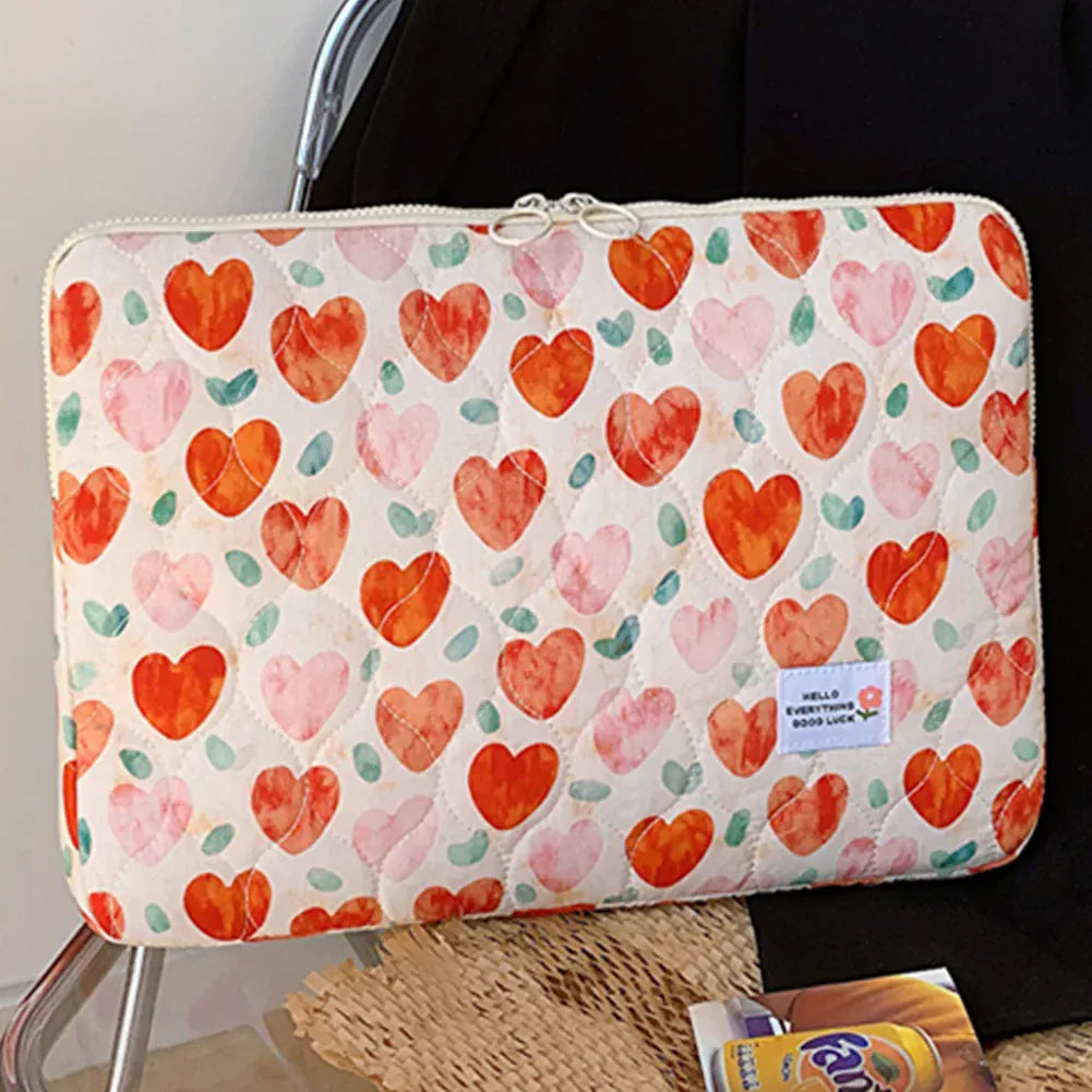 Pochette ordinateur 14 Pouces - Red Heart