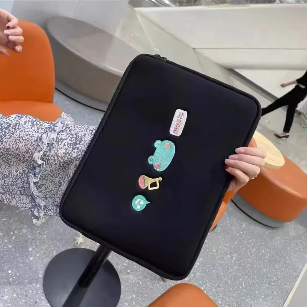 Pochette ordinateur - Frog