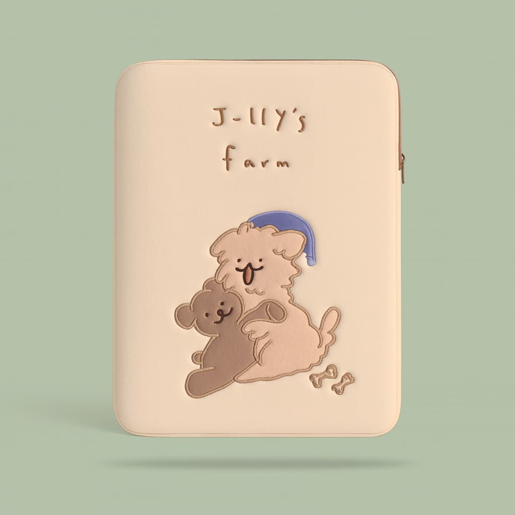 Pochette Ordinateur - Happy