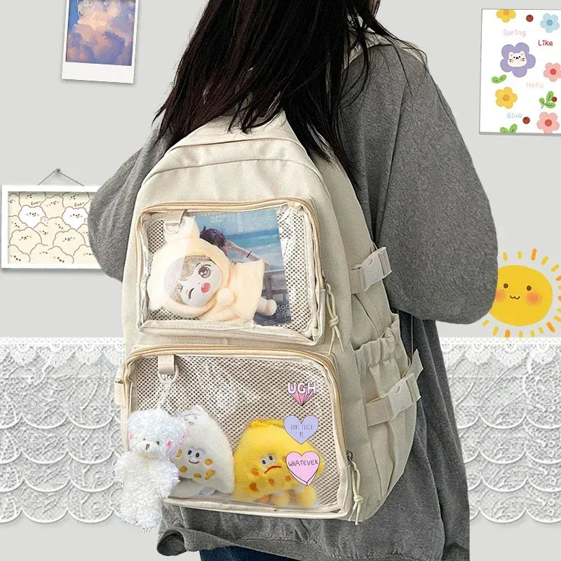 Sac À Dos Ordinateur - Transparent Kawaii