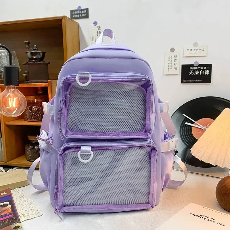 Sac À Dos Ordinateur - Transparent Kawaii