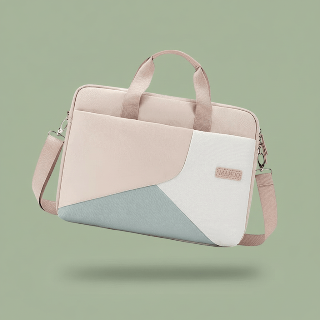 Sacoche Ordinateur Femme et Trousse Offerte