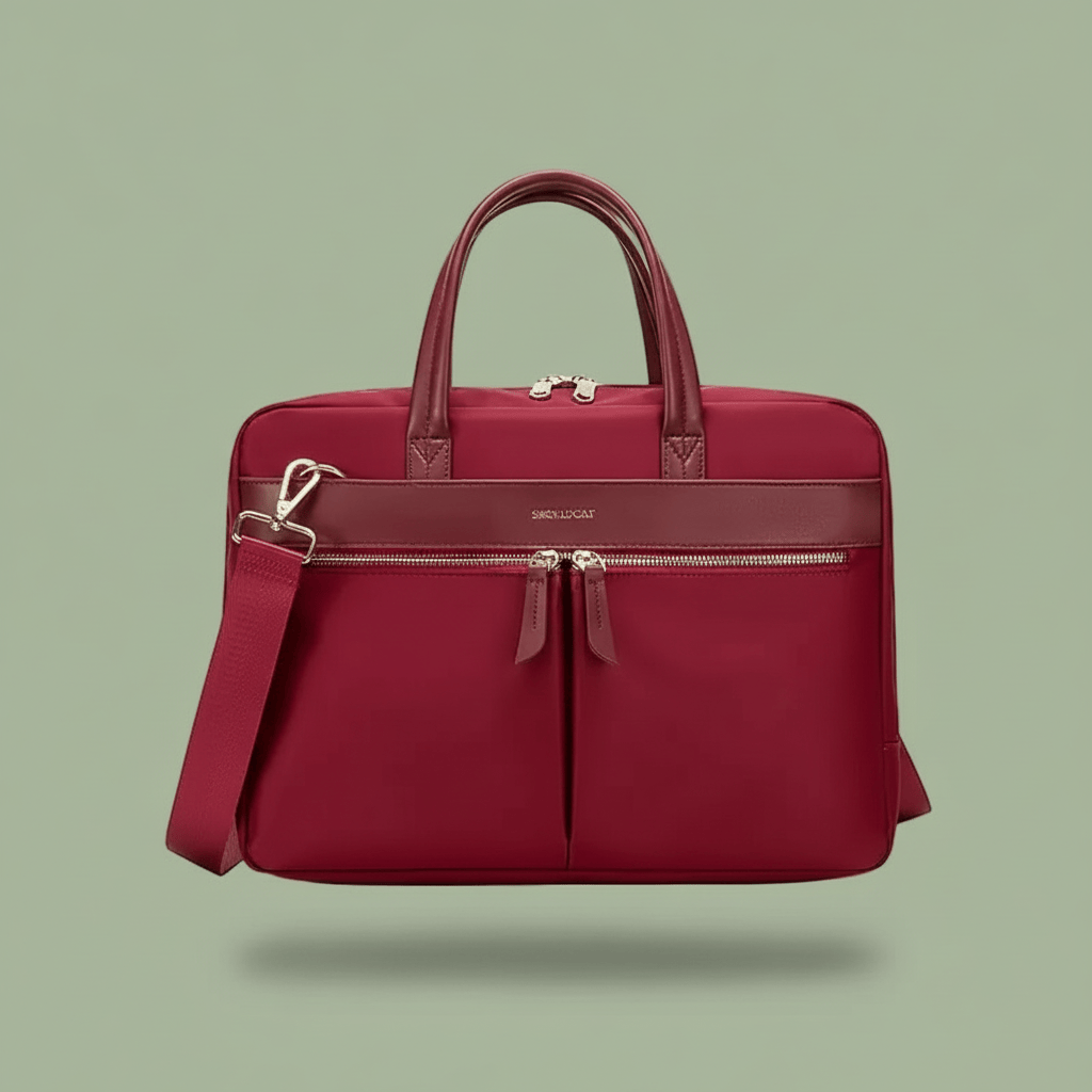 Sacoche Ordinateur Femme - Red Wine