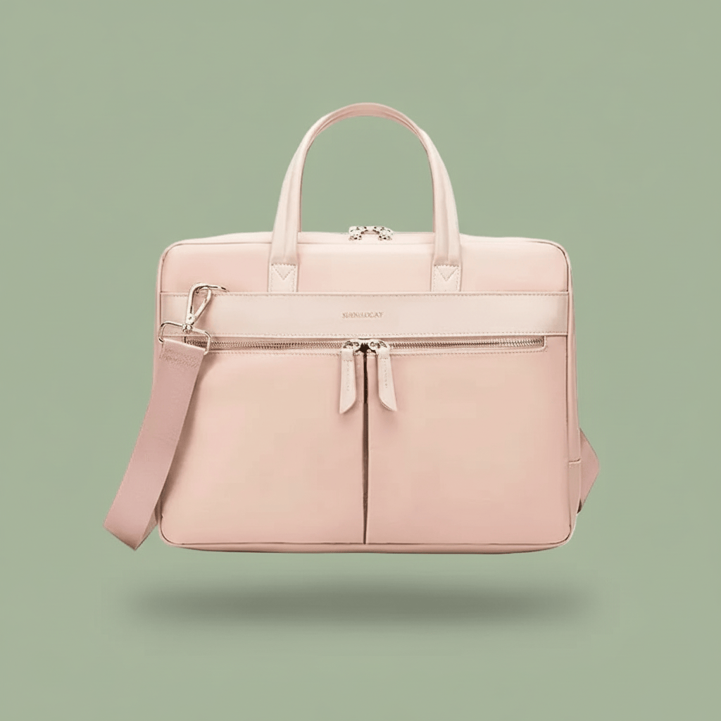 Sacoche Ordinateur Femme - Rose