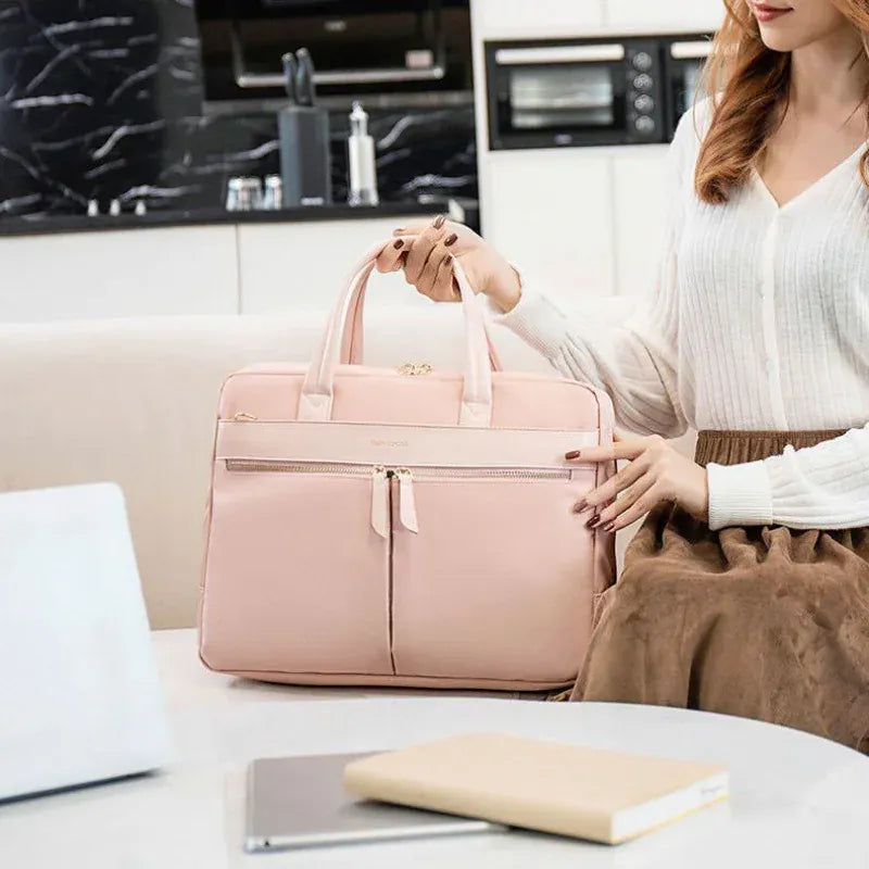 Sacoche Ordinateur Femme - Rose