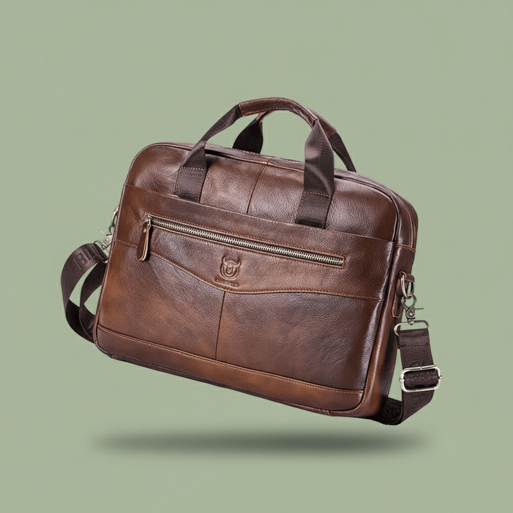 Sacoche Ordinateur Portable En Cuir